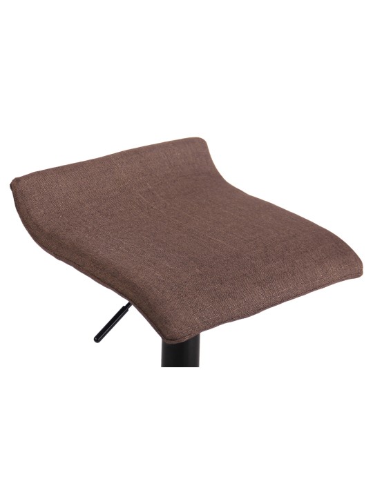 Barová stolička Dyn V2 látka čierna, hnedá Barová stolička Dyn V2 látka čierna, hnedá