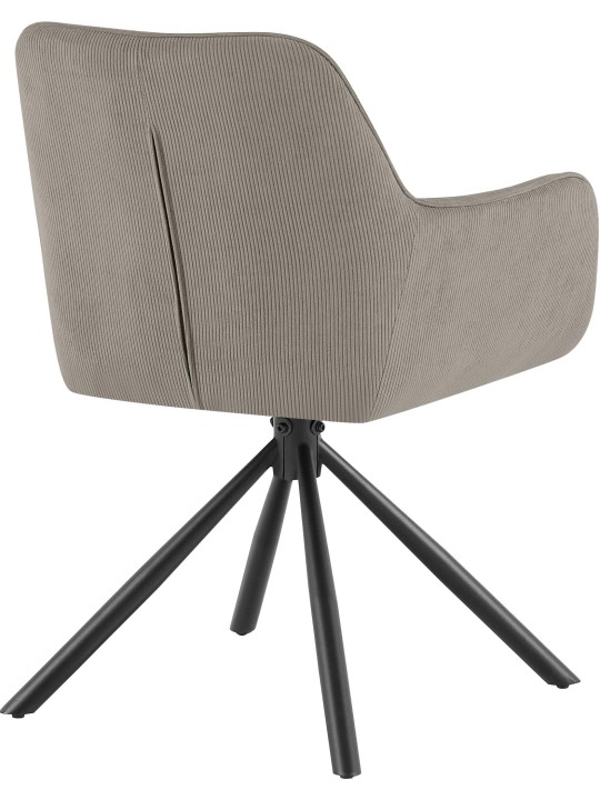 Stolička Tipton Cord, taupe