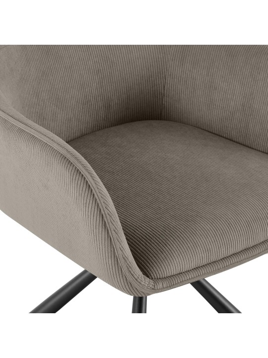 Stolička Tipton Cord, taupe