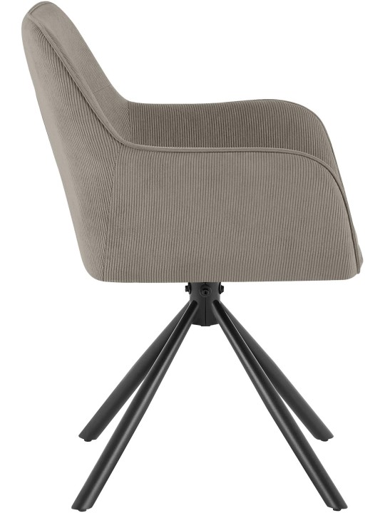 Stolička Tipton Cord, taupe
