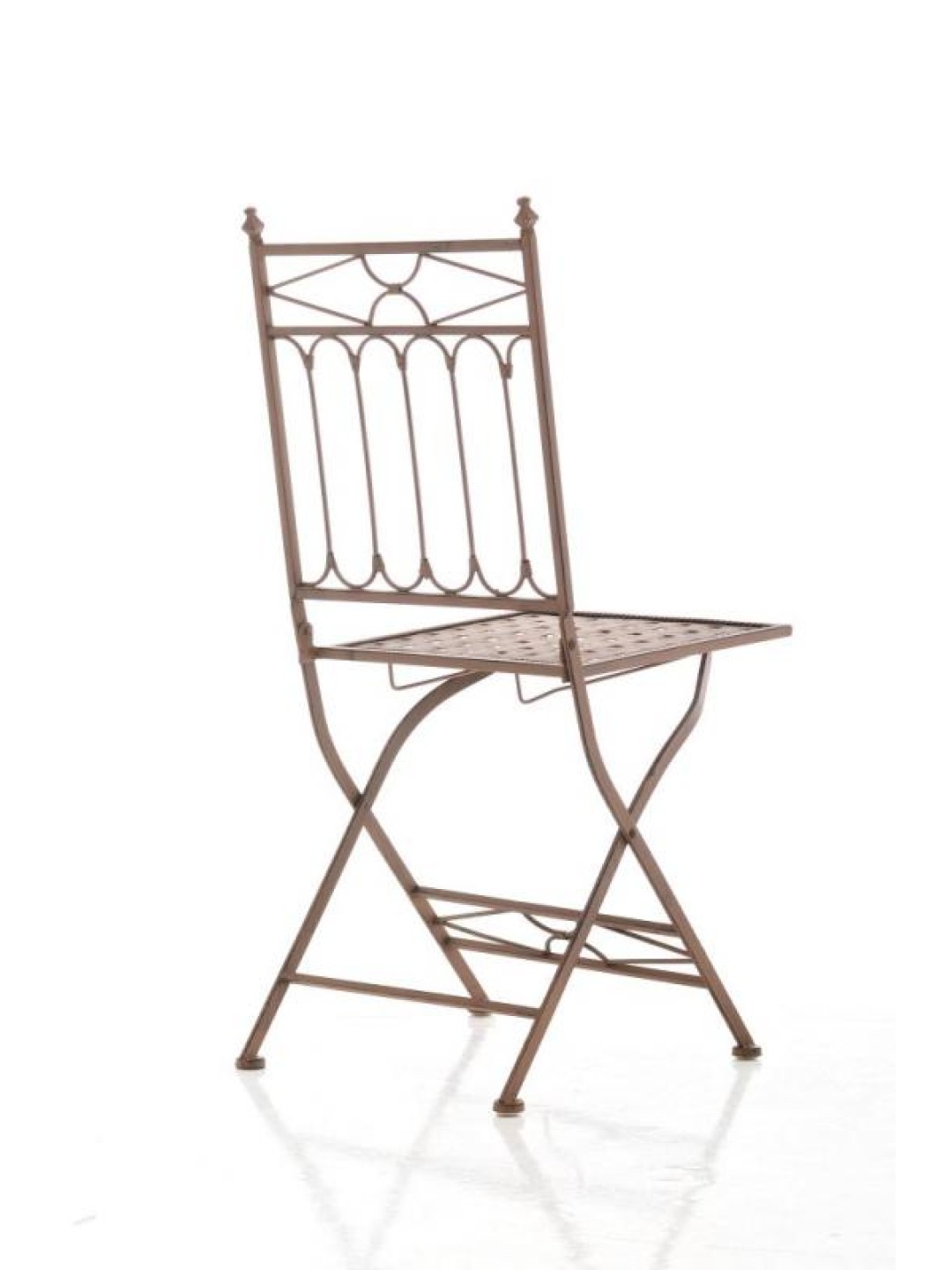 Skladacia stolička Asina, antická hnedá