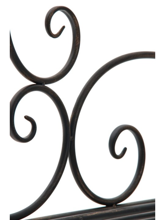 Záhradná lavica Karma, bronzová