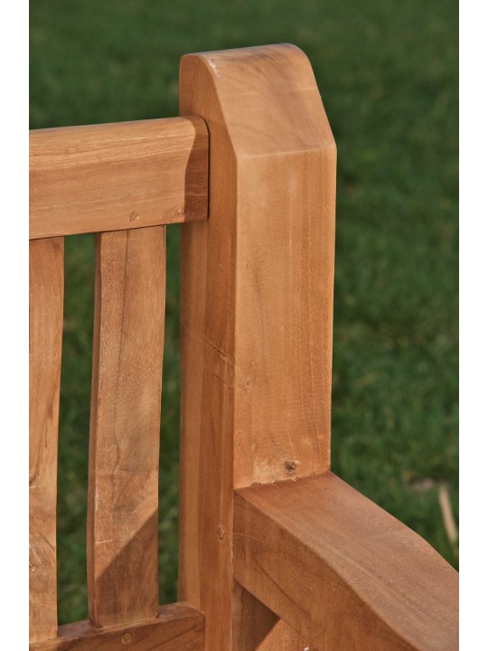 Teaková lavica Jackson 120 cm, teak