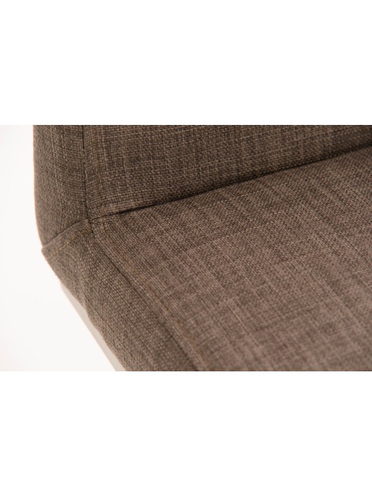 Barová stolička Panama E látka, sivá