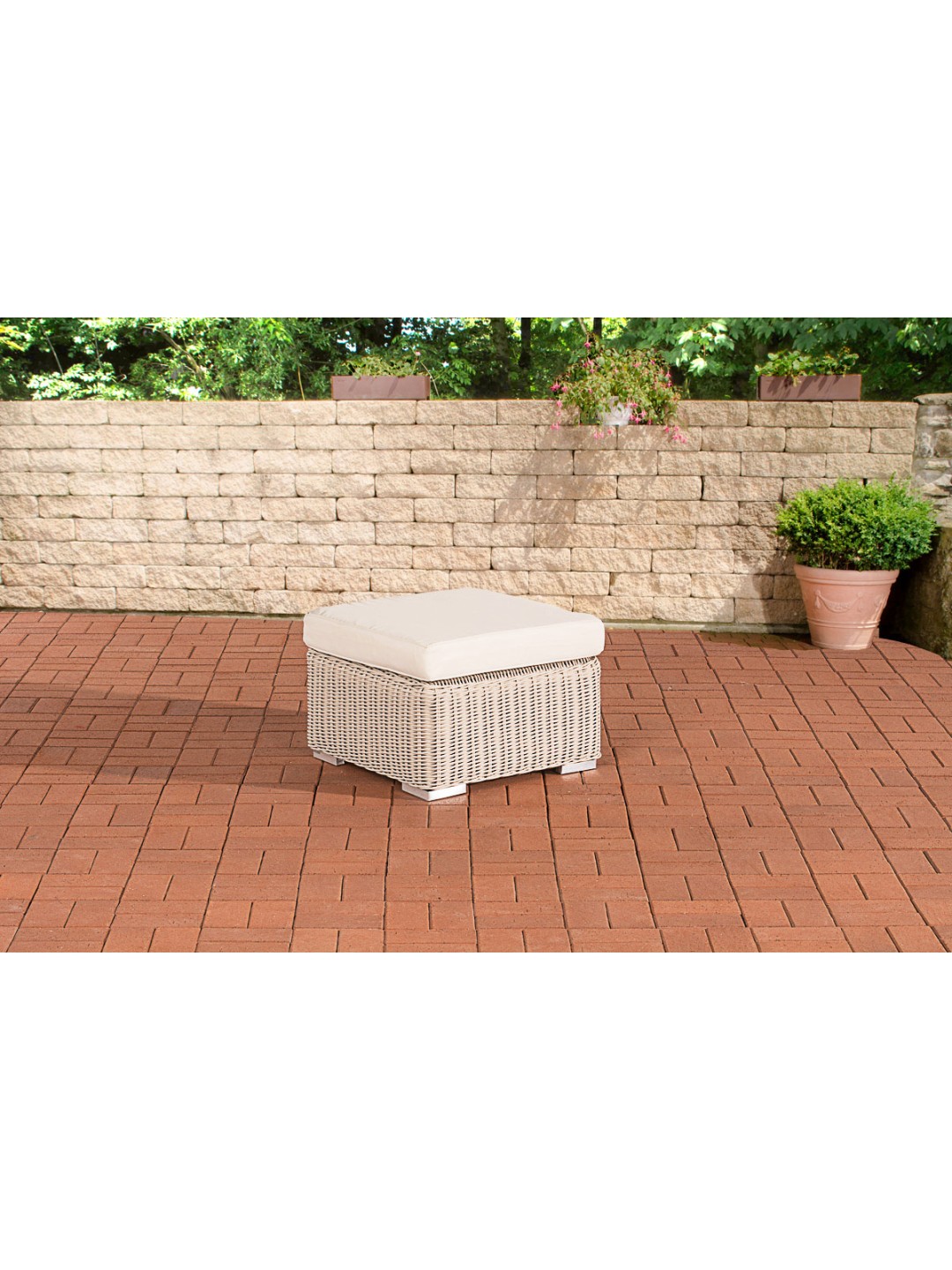 Stolička Bilbao / krém z Madeiry, perleťovo biela