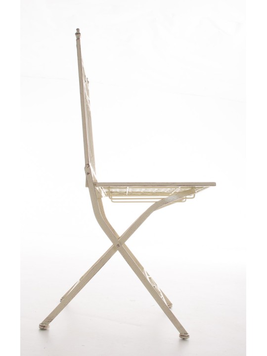 Skladacia stolička ASINA, antická krémová