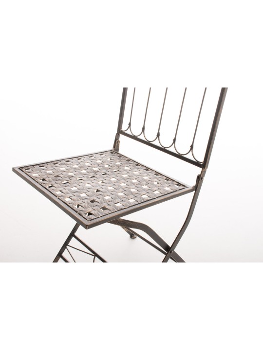 Skladacia stolička ASINA, bronzová