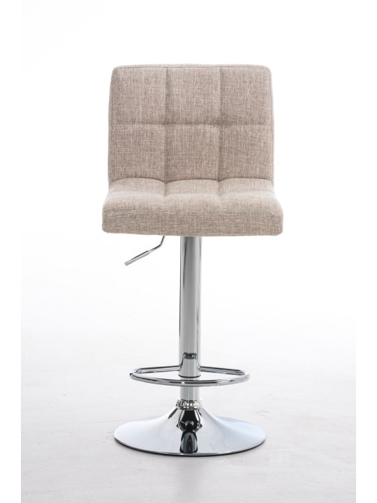 Barová stolička Peru FABRIC C, krémová