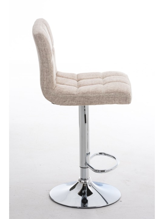 Barová stolička Peru FABRIC C, krémová