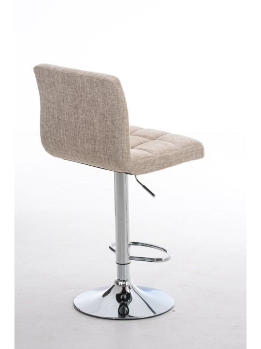 Barová stolička Peru FABRIC C, krémová
