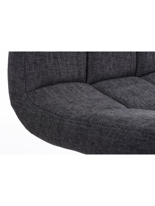 Barová stolička Peru FABRIC C, svetlosivá