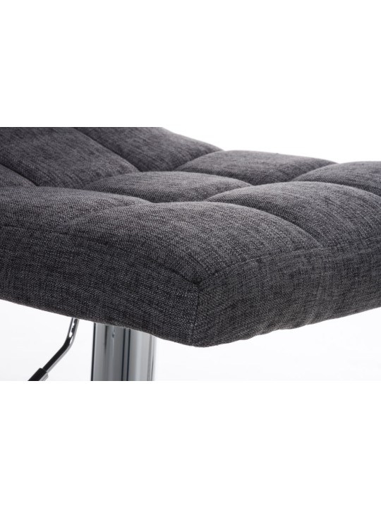 Barová stolička Peru FABRIC C, svetlosivá