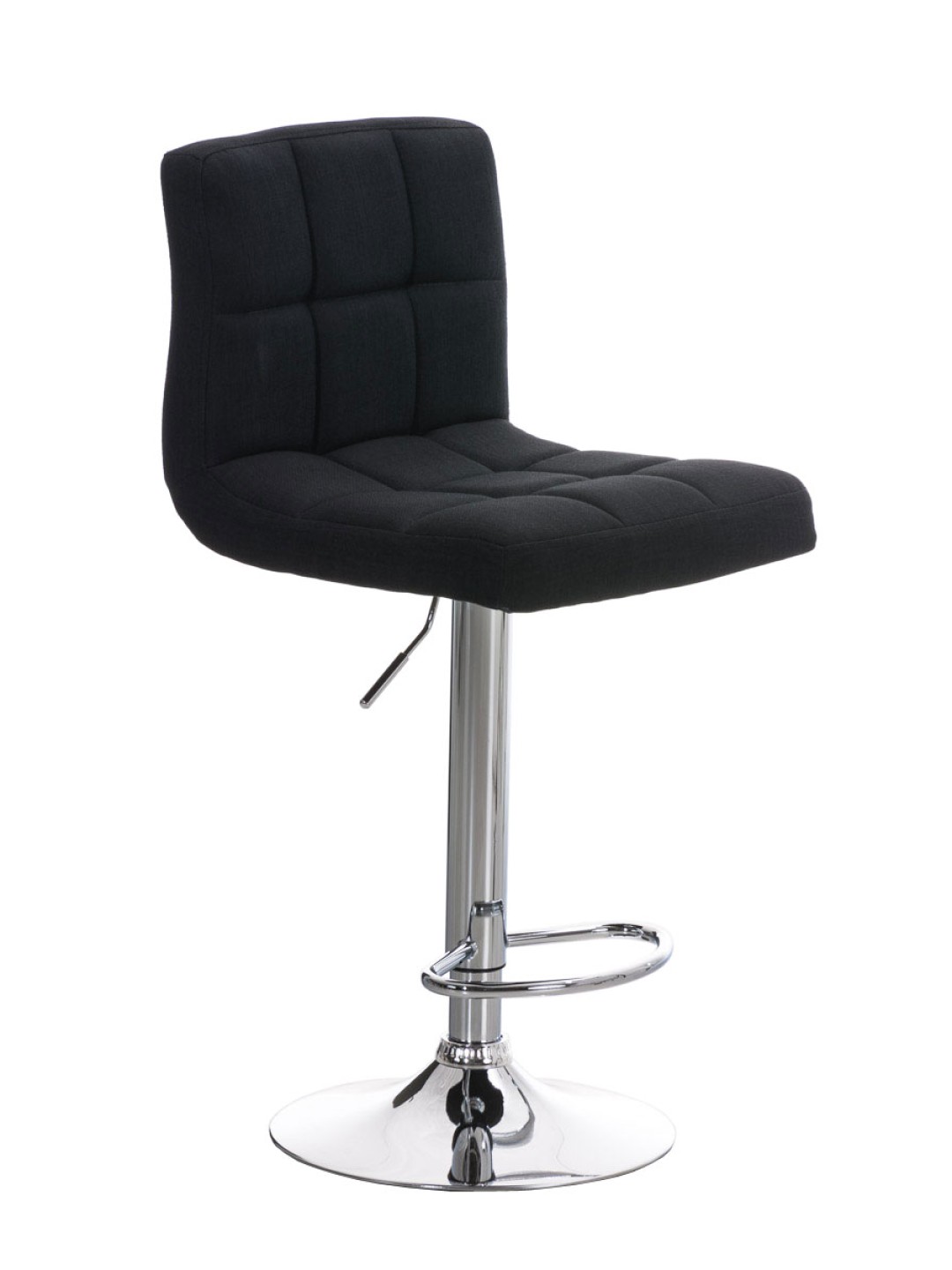 Barová stolička Peru FABRIC C, čierna