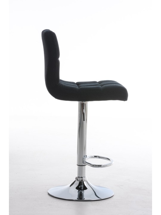 Barová stolička Peru FABRIC C, čierna