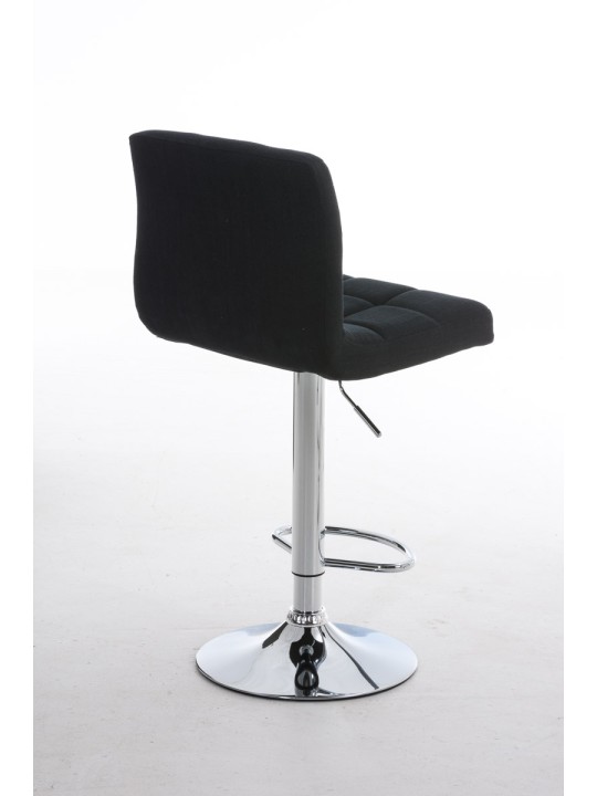 Barová stolička Peru FABRIC C, čierna