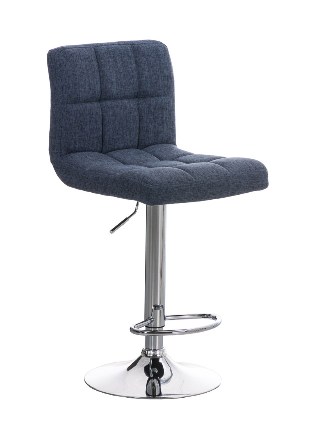 Barová stolička Peru FABRIC C, modrá