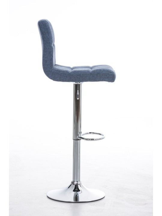 Barová stolička Peru FABRIC C, modrá