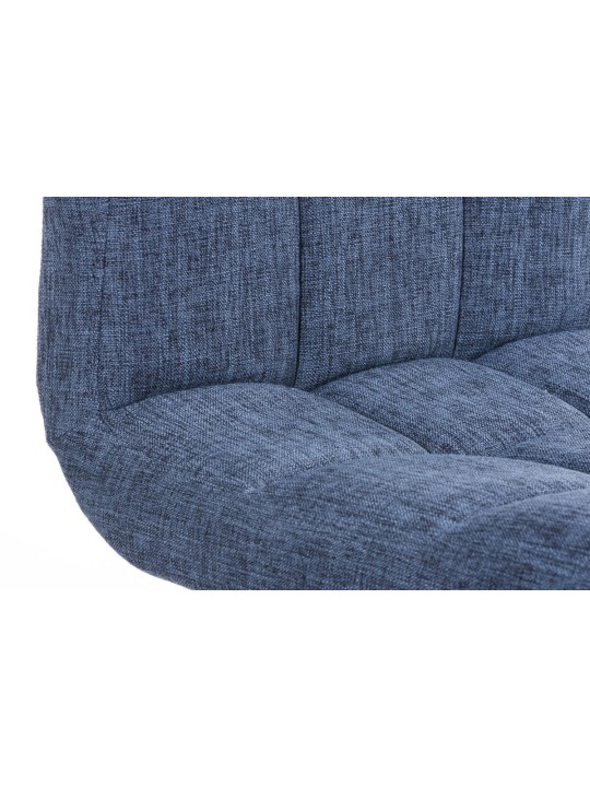 Barová stolička Peru FABRIC C, modrá