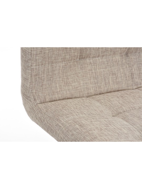 Barová stolička Lincoln látka, krémová