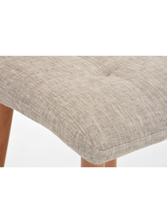 Barová stolička Lincoln látka, krémová