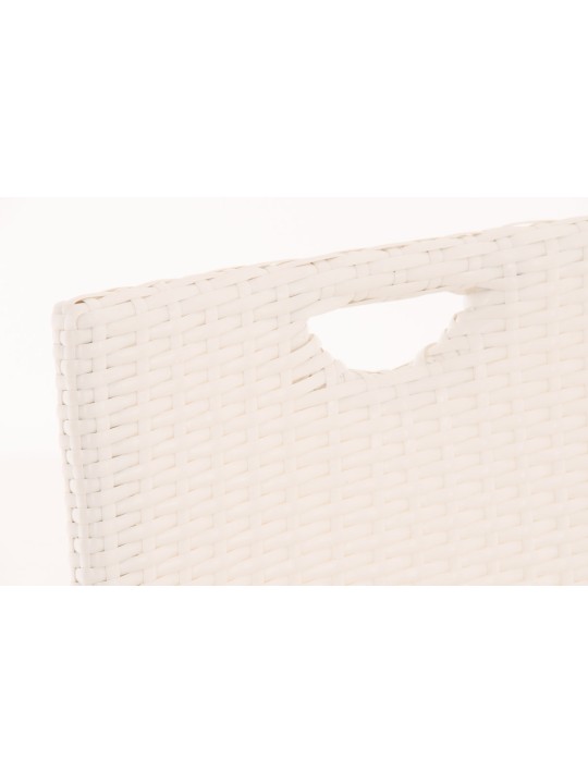 Barová stolička Mari krémová, biela