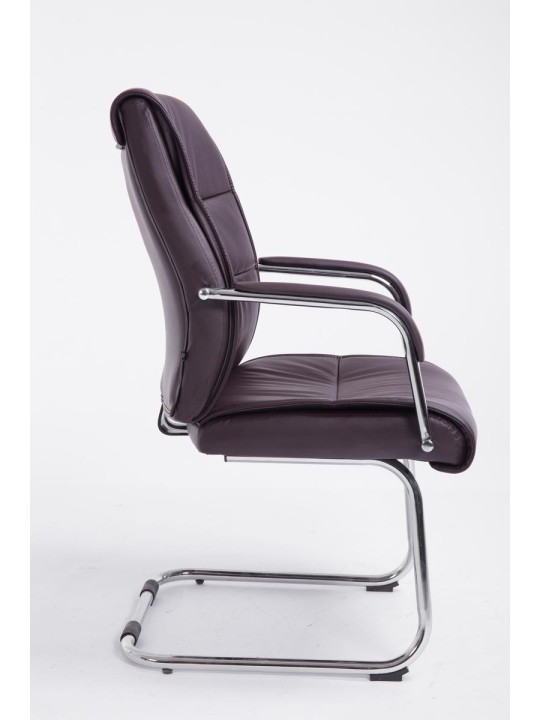 Stolička pre návštevníkov Sievert, hnedá