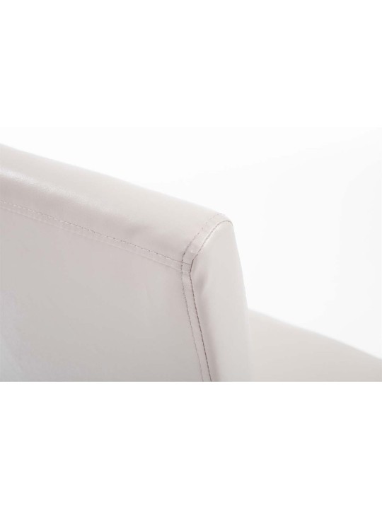 Stolička do jedálne Ina natura, krémová