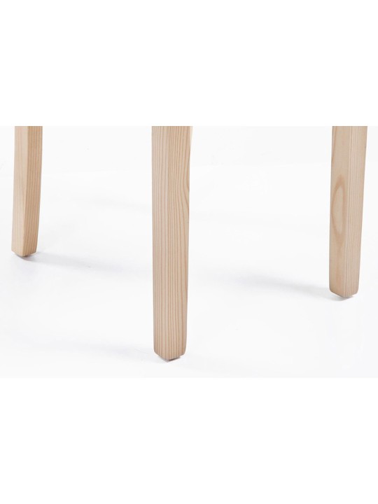 Stolička do jedálne Ina natura, krémová