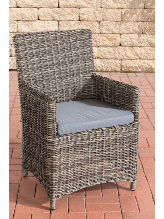 Stolička Fontana / Sankt Marlo Iron Grey 5mm, šedá melírovaná