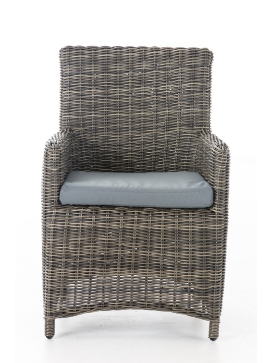 Stolička Fontana / Sankt Marlo Iron Grey 5mm, šedá melírovaná