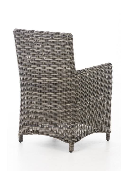 Stolička Fontana / Sankt Marlo Ruby Red 5mm, šedá melírovaná Stolička Fontana / Sankt Marlo Ruby Red 5mm, šedá melírovaná