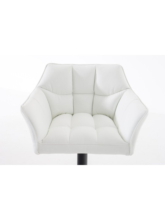 Barová stolička Damaso B, biela