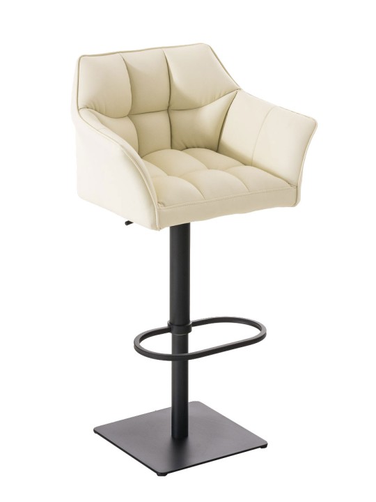 Barová stolička Damaso B, krémová