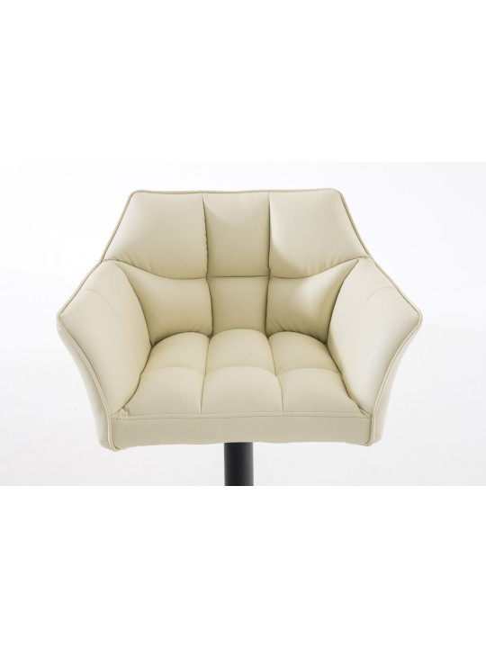 Barová stolička Damaso B, krémová