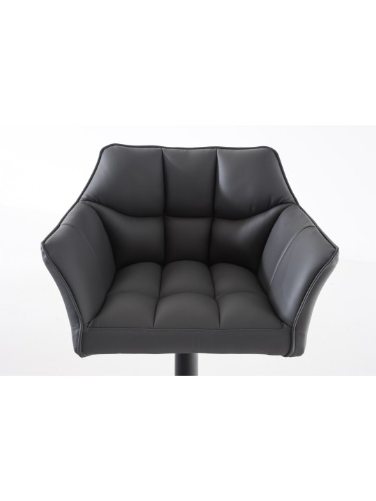 Barová stolička Damaso B, sivá