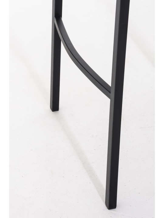 Barová stolička Damaso B so 4-nohým rámom, oranžová