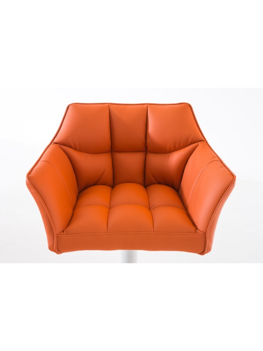 Barová stolička Damaso W, oranžová