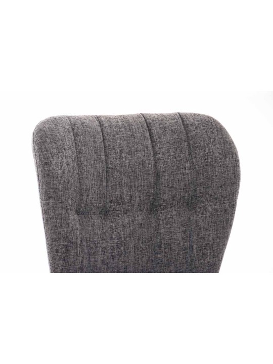 Stolička Elda látka natural, svetlosivá