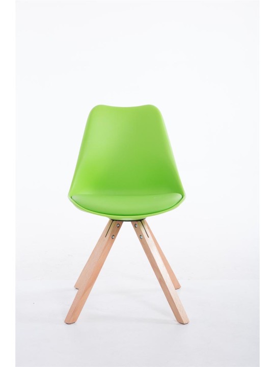 Okrúhle kreslo pre návštevníkov Toulouse Natura, zelená