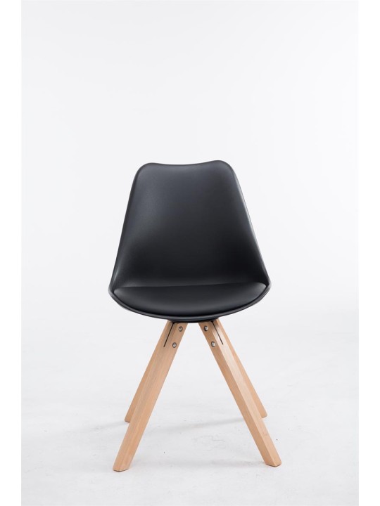 Kreslo pre návštevníkov Toulouse Natura Square, čierna