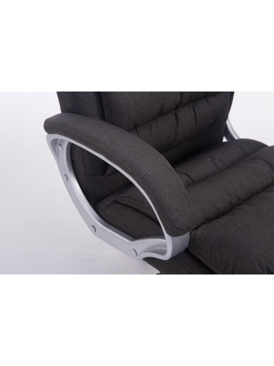 Kancelárske kreslo BIG Vancouver látka, tmavosivá