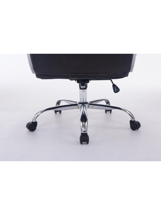 Kancelárske kreslo BIG Vancouver látka, tmavosivá