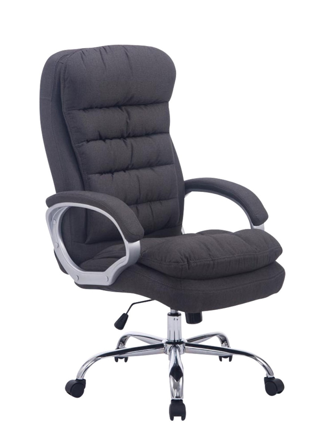 Kancelárske kreslo BIG Vancouver látka, tmavosivá