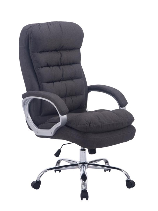 Kancelárske kreslo BIG Vancouver látka, tmavosivá