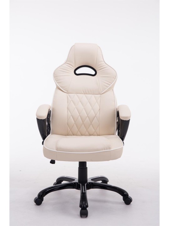 Kancelárska stolička BIG XXX, krémová