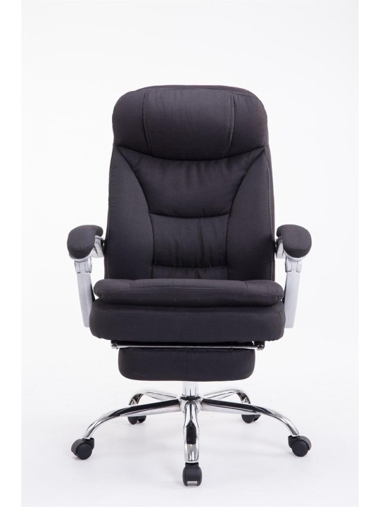 XL kancelárska stolička Troy látka, čierna