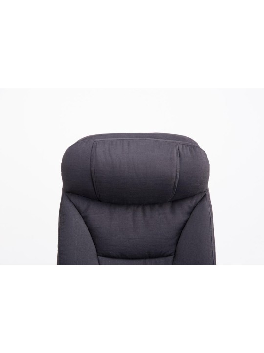 XL kancelárska stolička Troy látka, čierna