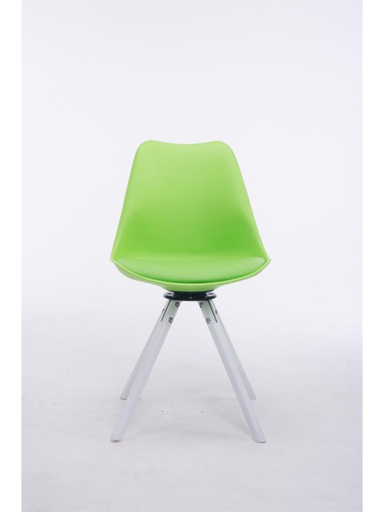 Otočné okrúhle kreslo pre návštevníkov Troyes, zelená