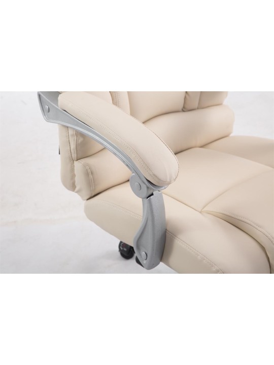 Kancelárska stolička Pacific, krémová