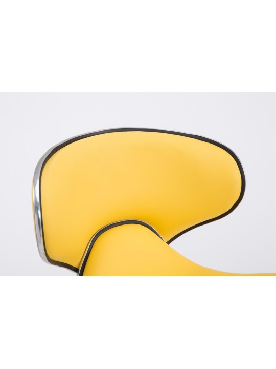 Barová stolička Las Vegas V2 chróm, žltá